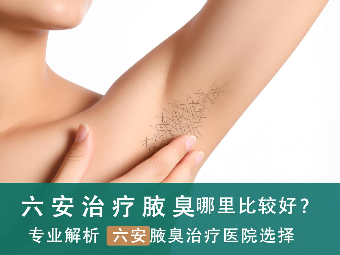 六安治疗腋臭哪里比较好？专业解析六安腋臭治疗医院选择