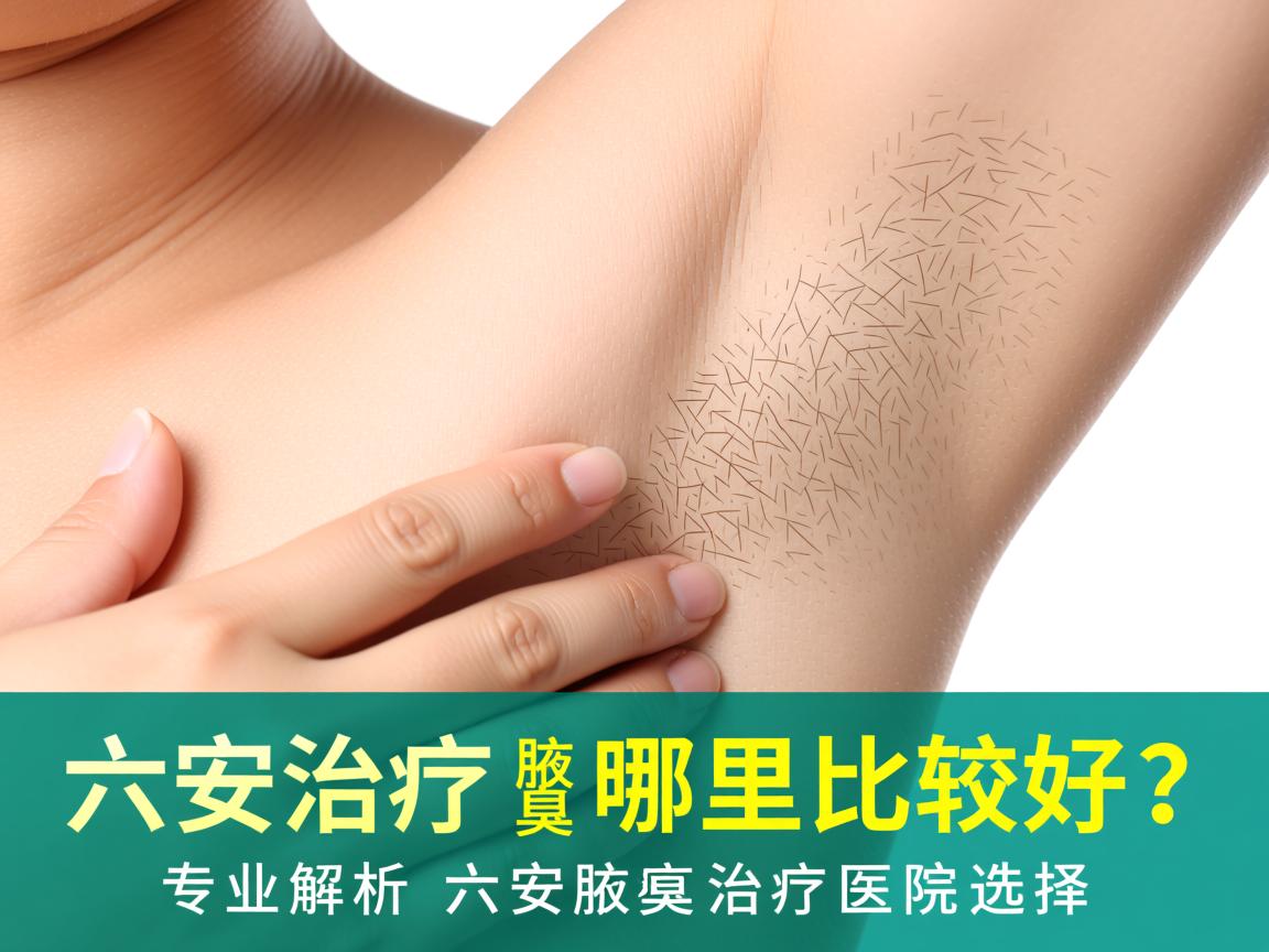 六安治疗腋臭哪里比较好？专业解析六安腋臭治疗医院选择