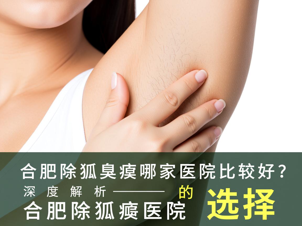 合肥除狐臭哪家医院比较好？深度解析合肥除狐臭医院的选择