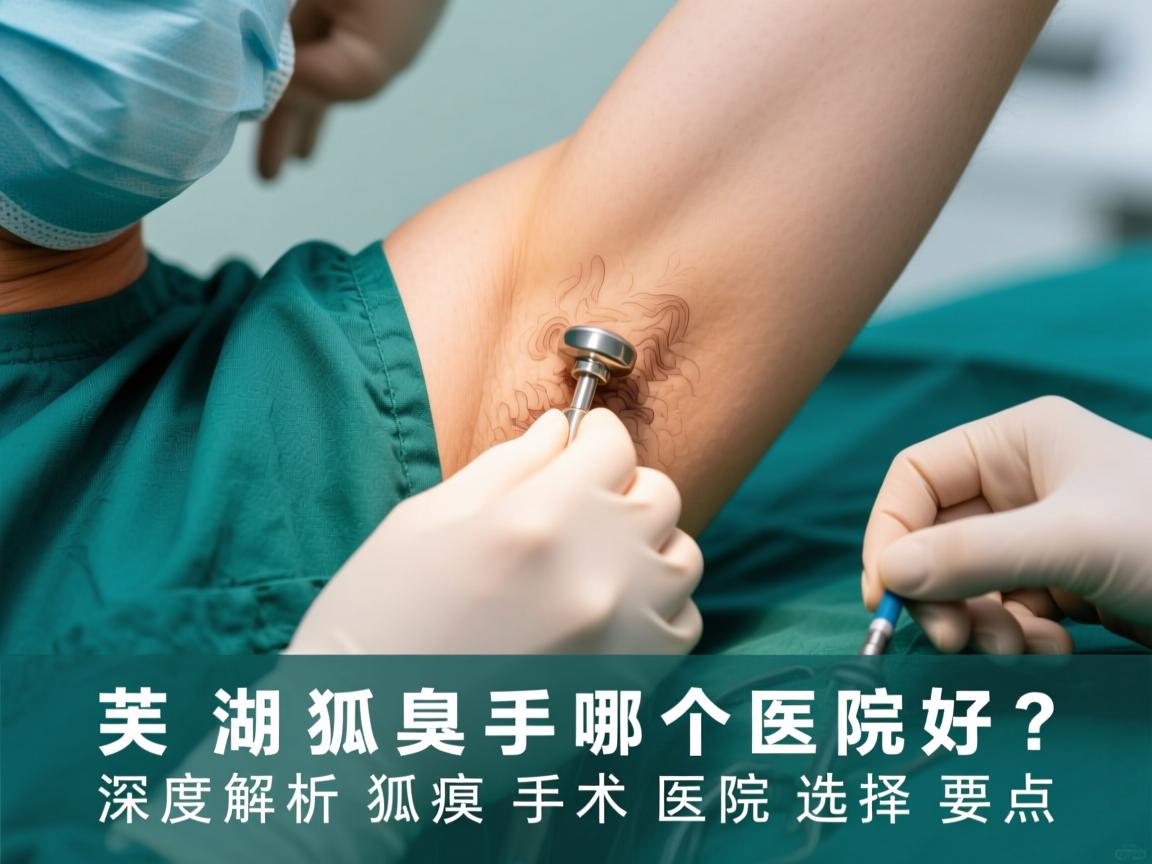 芜湖狐臭手术哪个医院好？深度解析狐臭手术医院选择要点