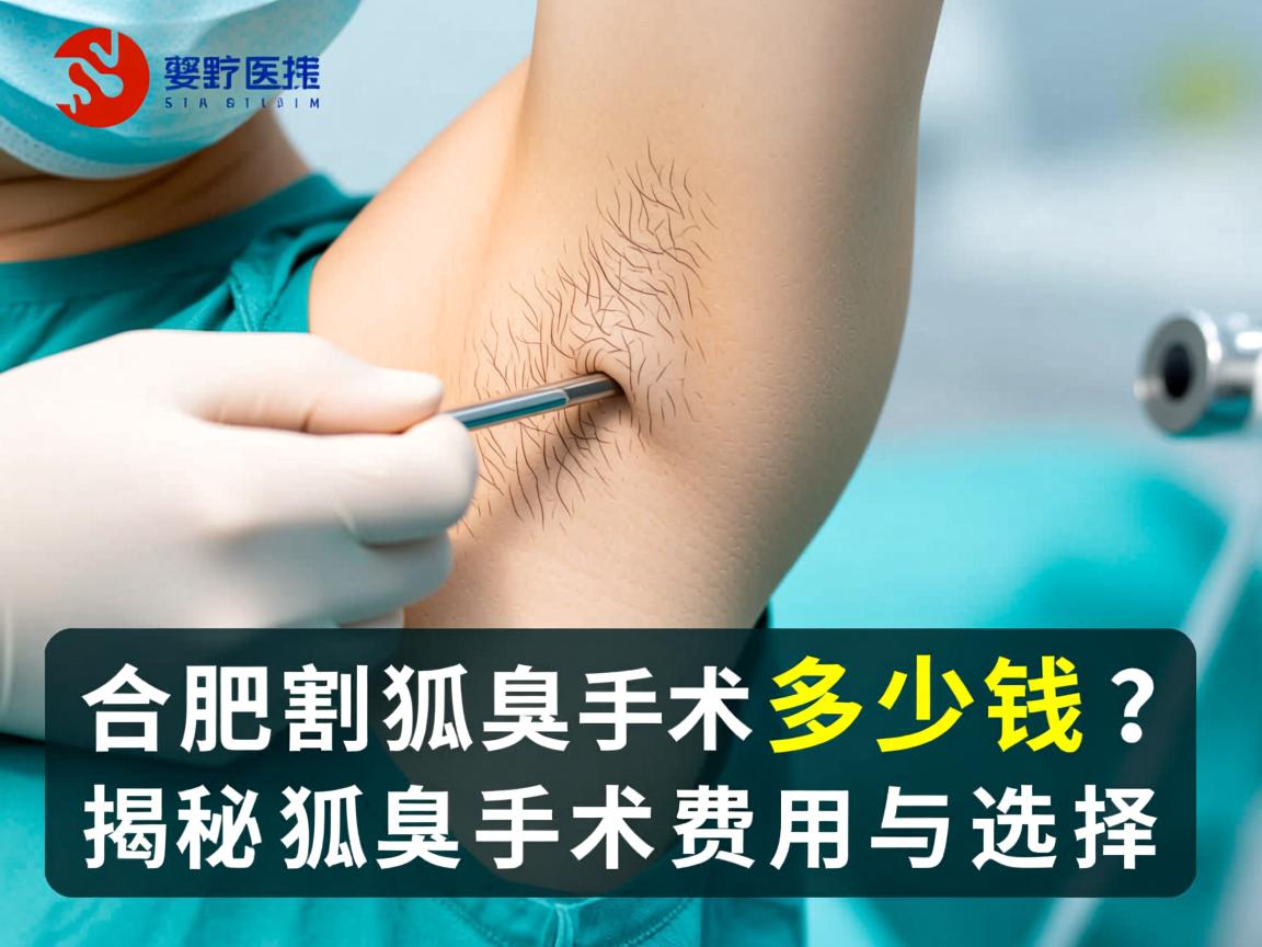 合肥割狐臭手术多少钱?揭秘狐臭手术费用与选择 合肥割狐臭手术多少钱?揭秘狐臭手术费用与选择