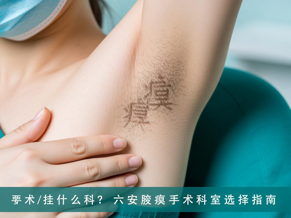 腋臭手术挂什么科?六安腋臭手术科室选择指南 腋臭手术挂什么科?六安腋臭手术科室选择指南