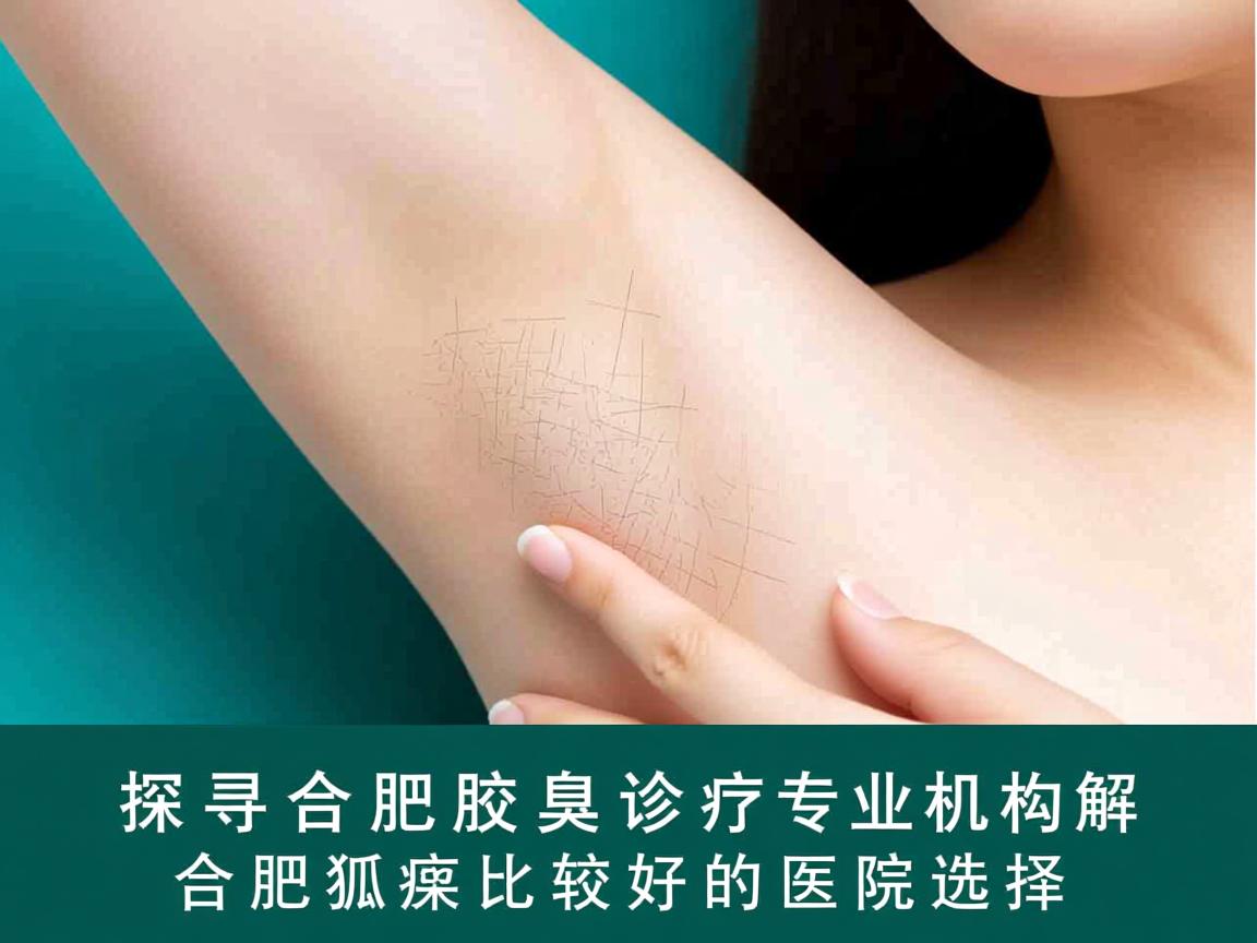 探寻合肥腋臭诊疗专业机构，解析合肥狐臭比较好的医院选择
