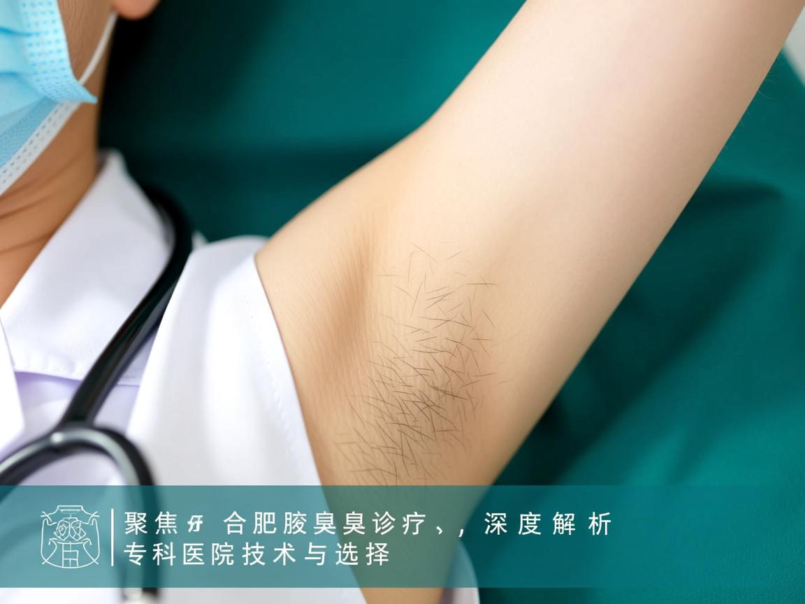 聚焦合肥腋臭诊疗,深度解析合肥腋臭专科医院技术与选择 聚焦合肥腋臭诊疗,深度解析合肥腋臭专科医院技术与选择