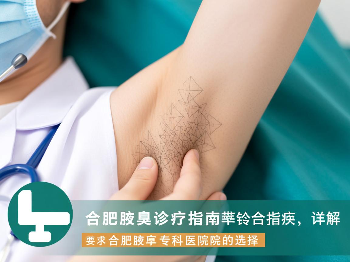合肥腋臭诊疗指南，详解合肥腋臭专科医院的选择