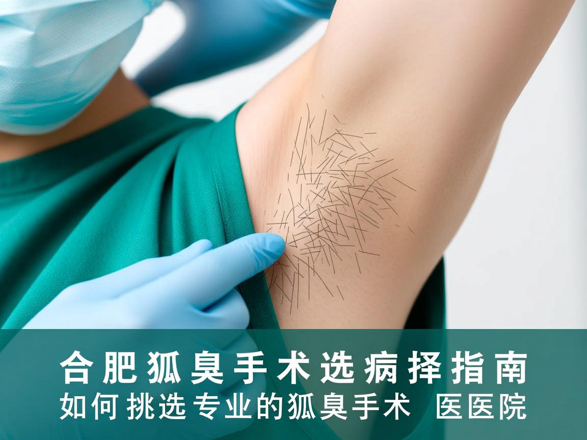 合肥狐臭手术选择指南,如何挑选专业的狐臭手术医院 合肥狐臭手术选择指南,如何挑选专业的狐臭手术医院