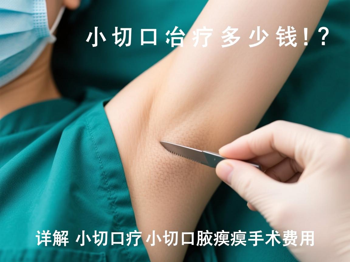 小切口治疗腋臭多少钱？详解小切口腋臭手术费用