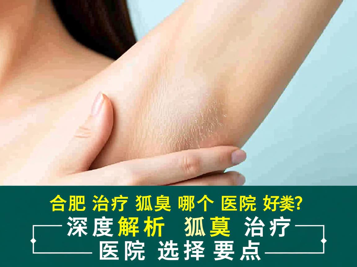 合肥治疗狐臭哪个医院好?深度解析狐臭治疗医院选择要点 合肥治疗狐臭哪个医院好?深度解析狐臭治疗医院选择要点