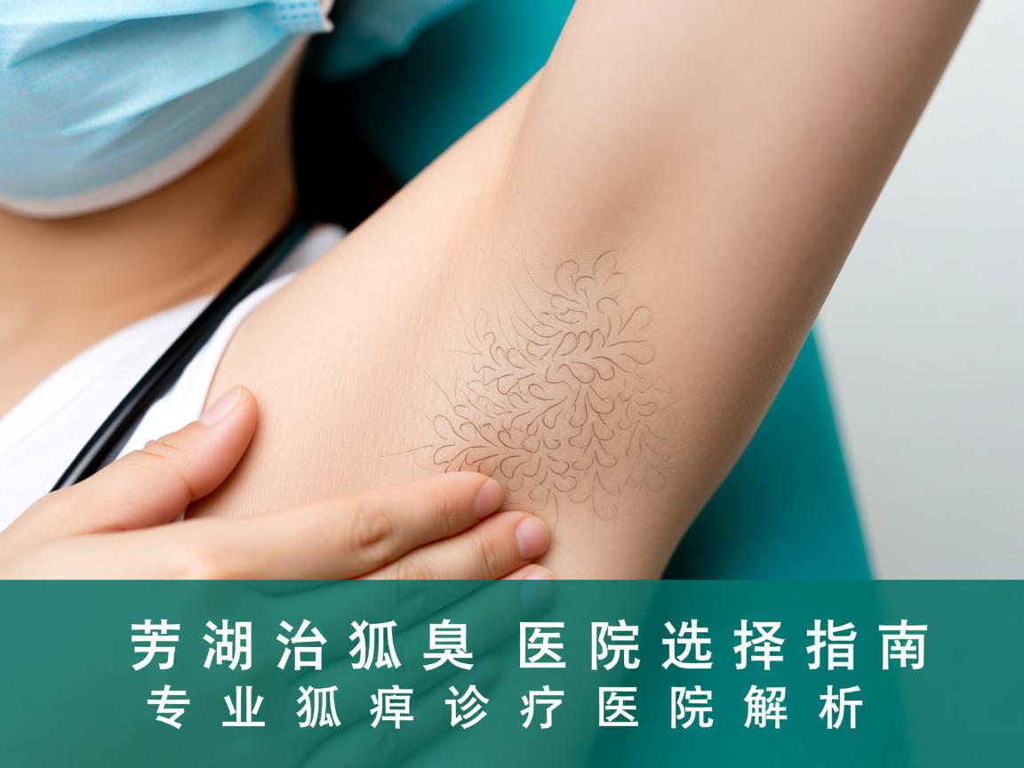 芜湖治狐臭医院选择指南，专业狐臭诊疗医院解析