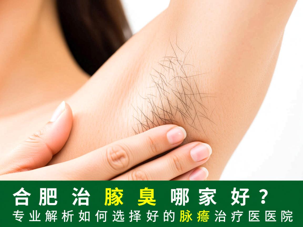 合肥治腋臭哪家好？专业解析如何选择好的腋臭治疗医院