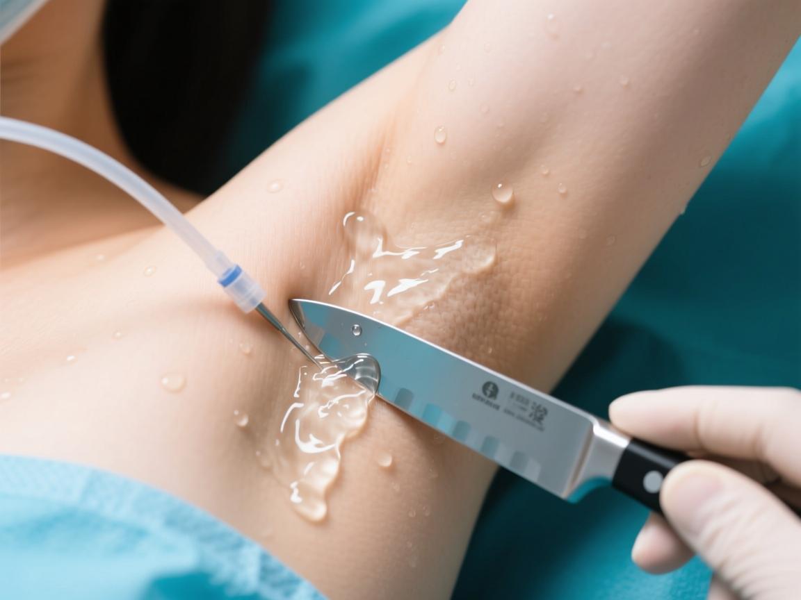 水刀治疗腋臭深度解析，水刀技术如何根治腋臭难题