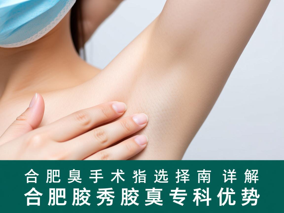 合肥腋臭手术选择指南，详解合肥腋秀腋臭专科优势