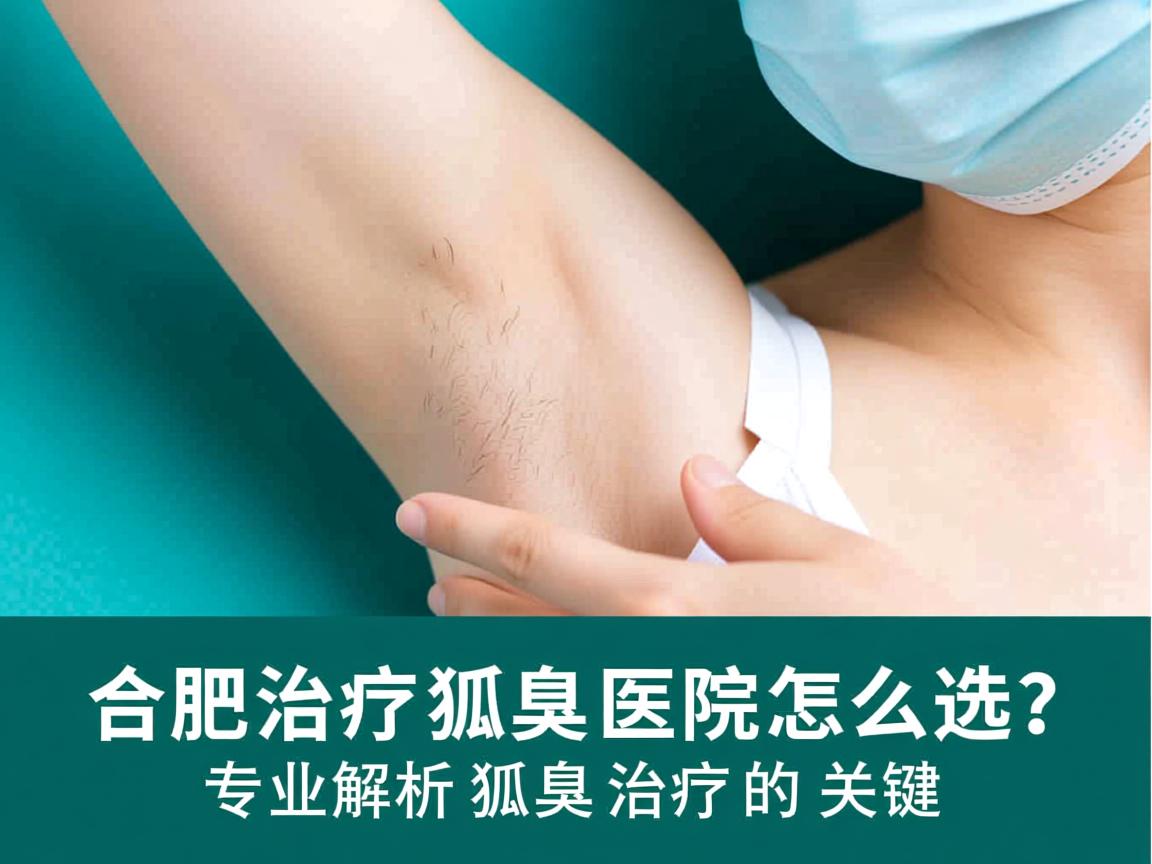 合肥治疗狐臭医院怎么选?专业解析狐臭治疗的关键 合肥治疗狐臭医院怎么选?专业解析狐臭治疗的关键