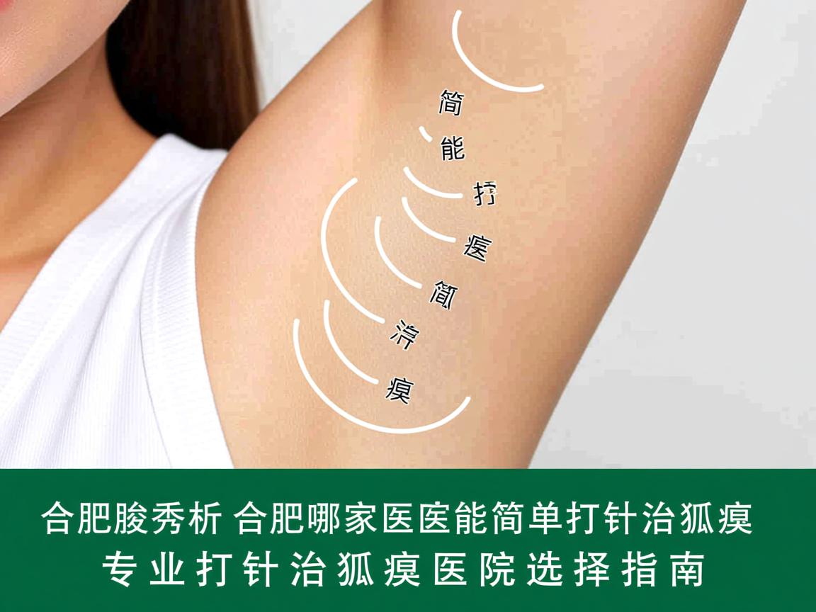 合肥腋秀解析，合肥哪家医院能简单打针治狐臭，专业打针治狐臭医院选择指南