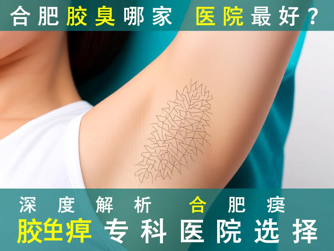 合肥治腋臭哪家医院最好？深度解析合肥腋臭专科医院选择