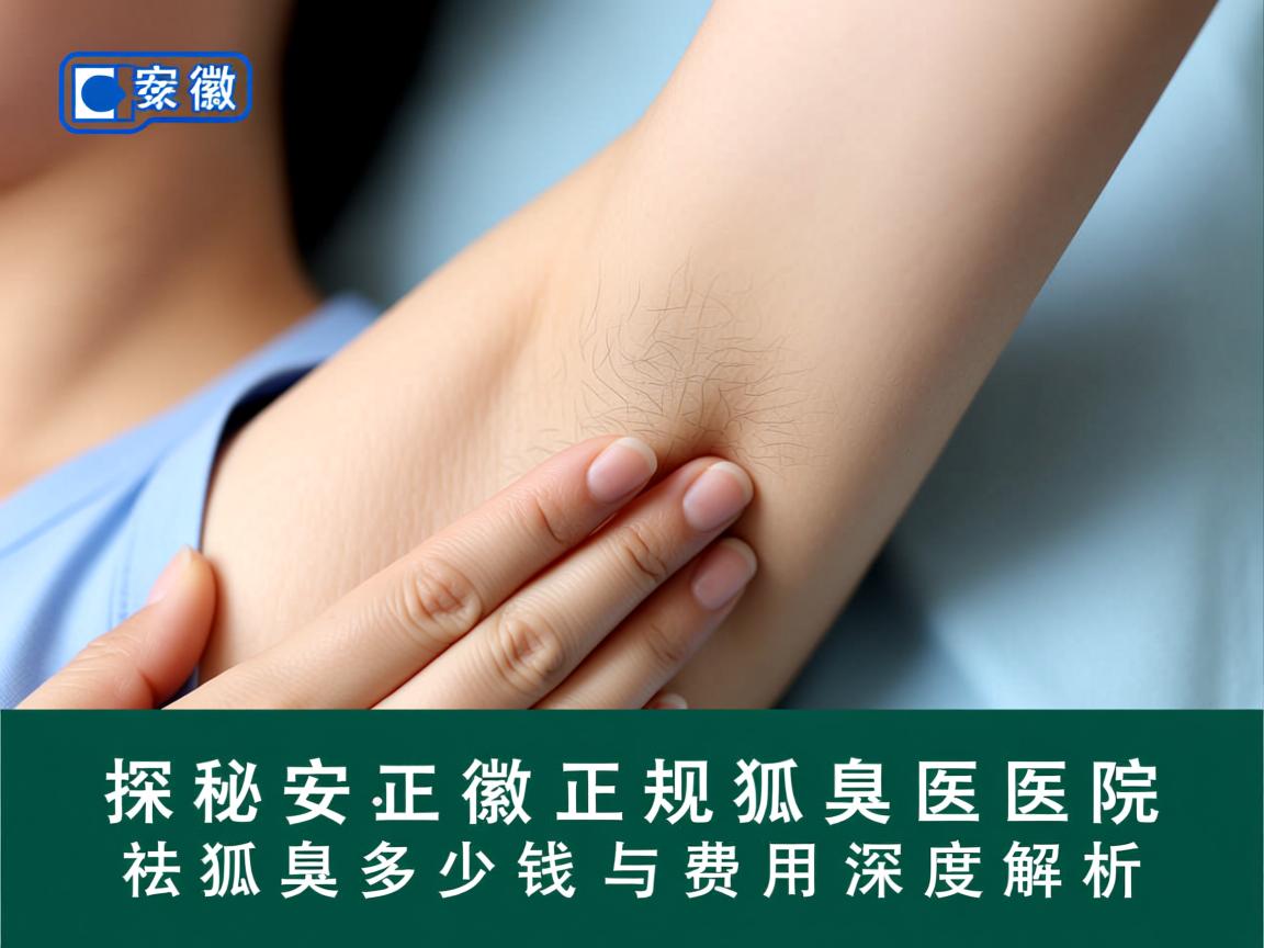 探秘安徽正规狐臭医院，祛狐臭多少钱与费用深度解析