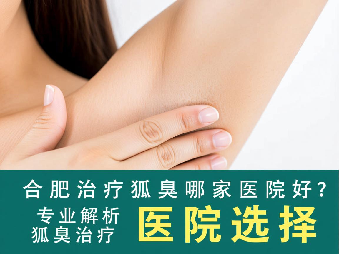 合肥治疗狐臭哪家医院好?专业解析狐臭治疗医院的选择 合肥治疗狐臭哪家医院好?专业解析狐臭治疗医院的选择