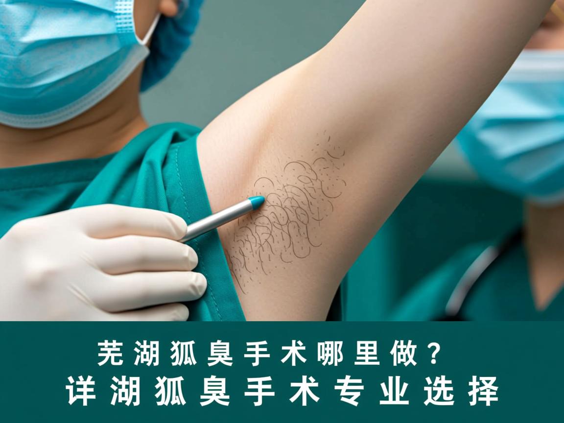 芜湖狐臭手术哪里做？详解芜湖狐臭手术专业选择