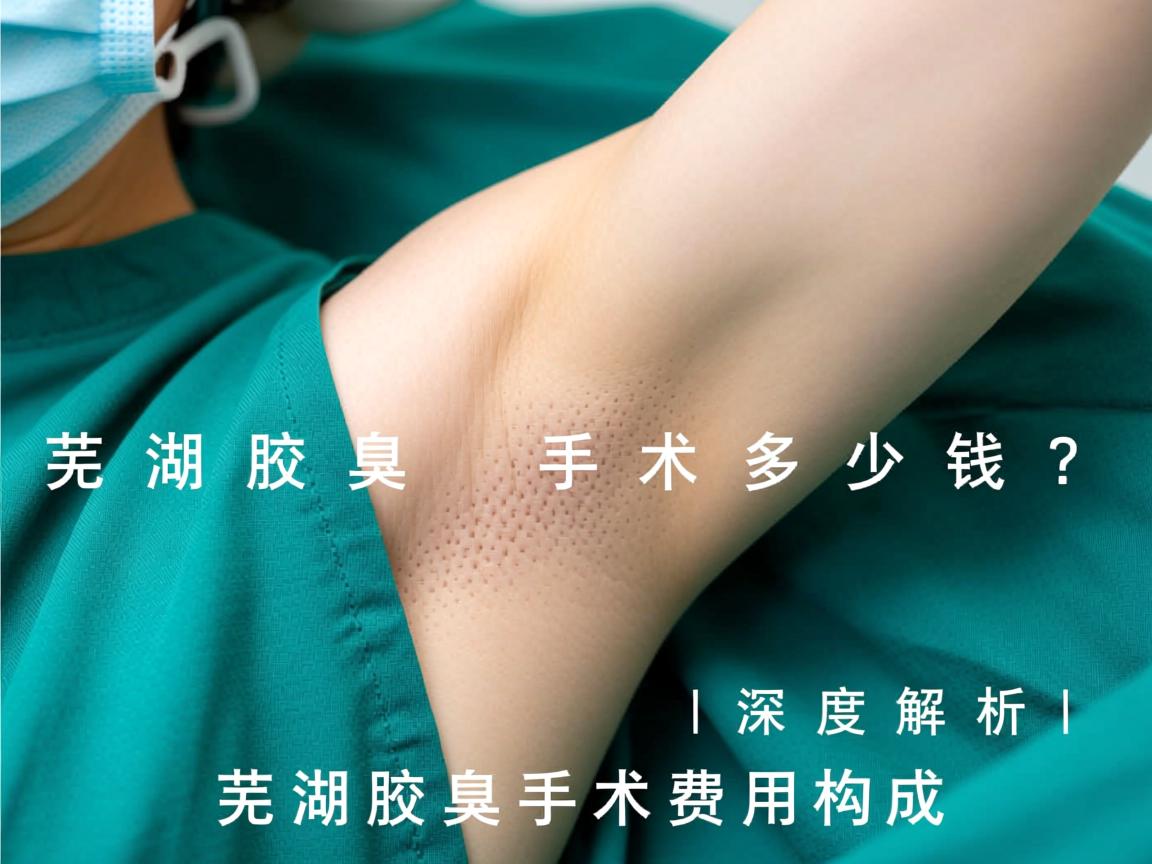 芜湖腋臭手术多少钱？深度解析芜湖腋臭手术费用构成