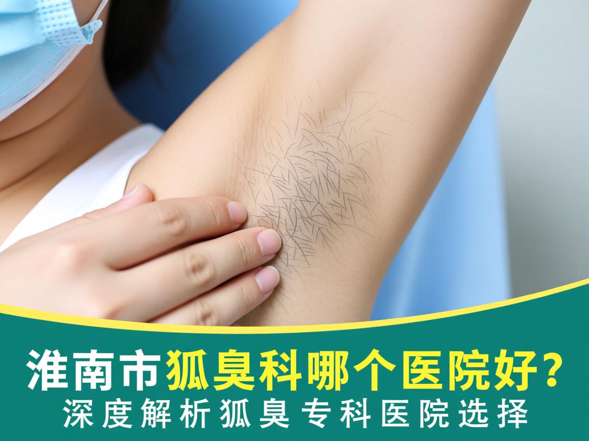 淮南市狐臭科哪个医院好？深度解析狐臭专科医院选择