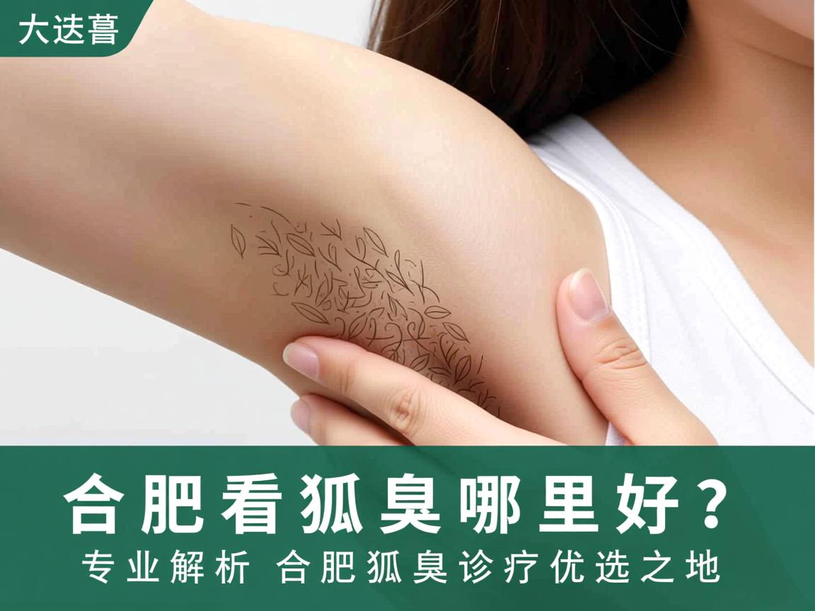 合肥看狐臭哪里好？专业解析合肥狐臭诊疗优选之地