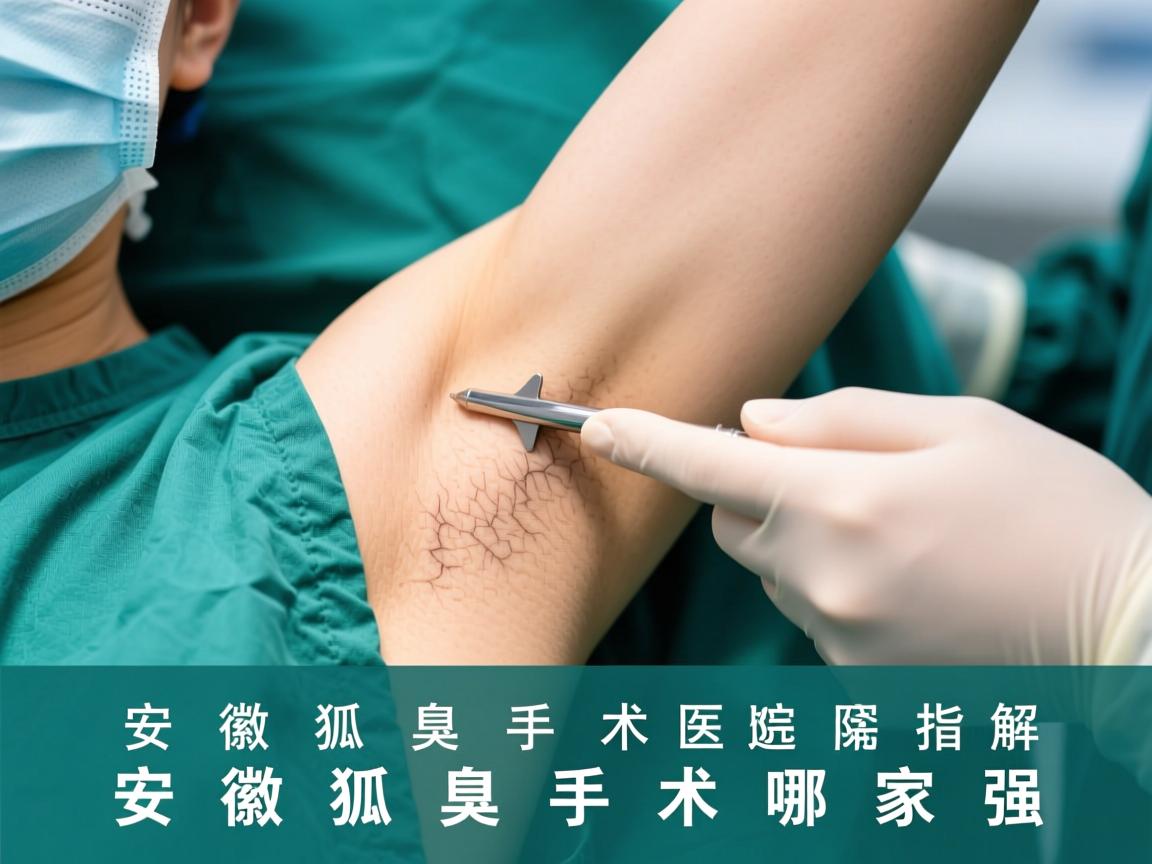 安徽狐臭手术医院选择指南，深度解析安徽狐臭手术哪家强