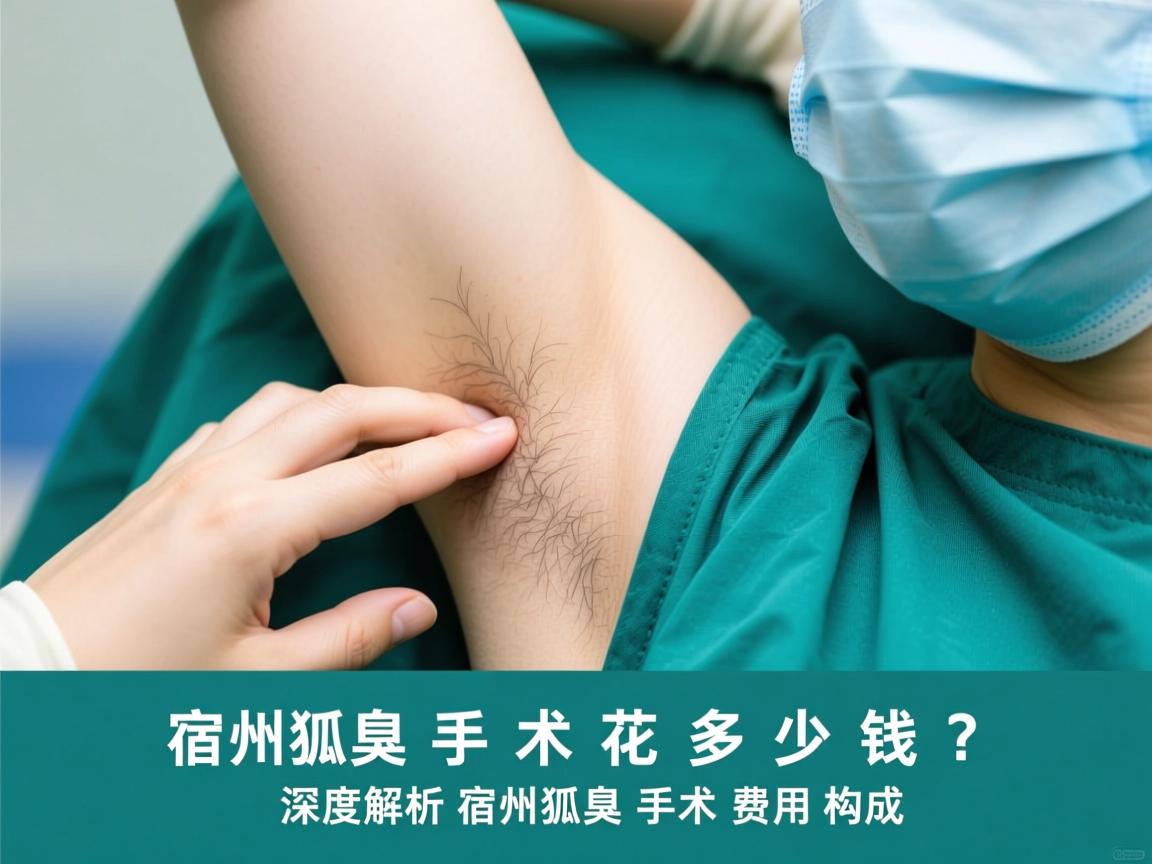 宿州狐臭手术花多少钱?深度解析宿州狐臭手术费用构成 宿州狐臭手术花多少钱?深度解析宿州狐臭手术费用构成