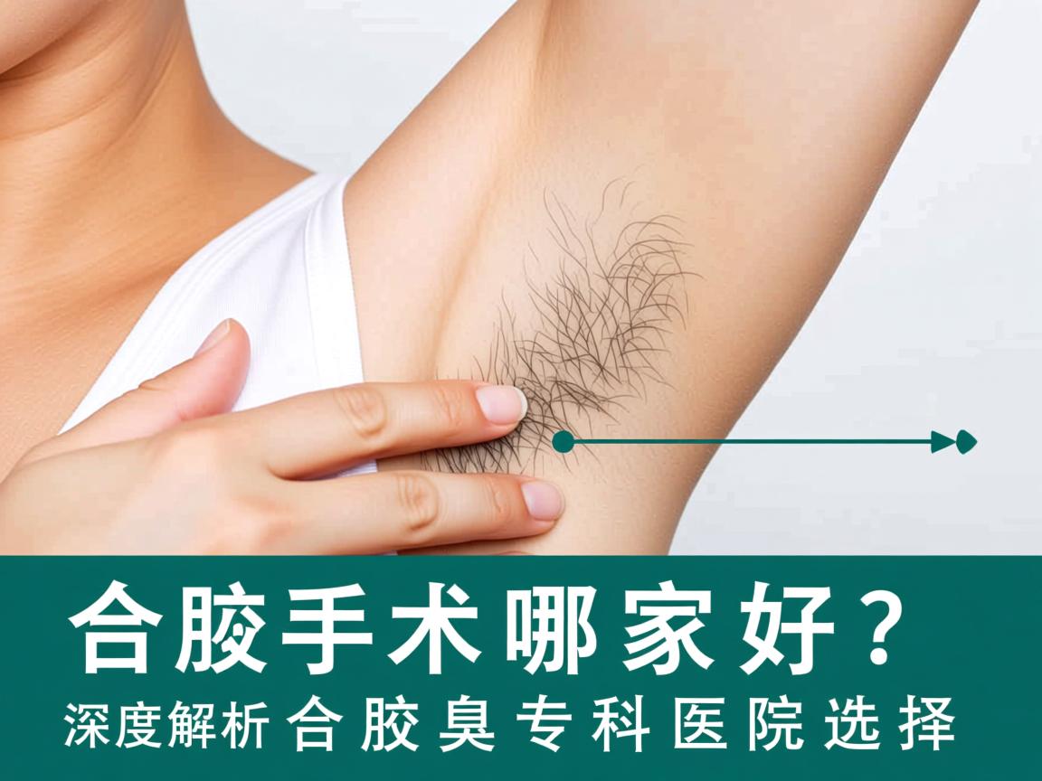 合肥腋臭手术哪家好？深度解析合肥腋臭专科医院选择