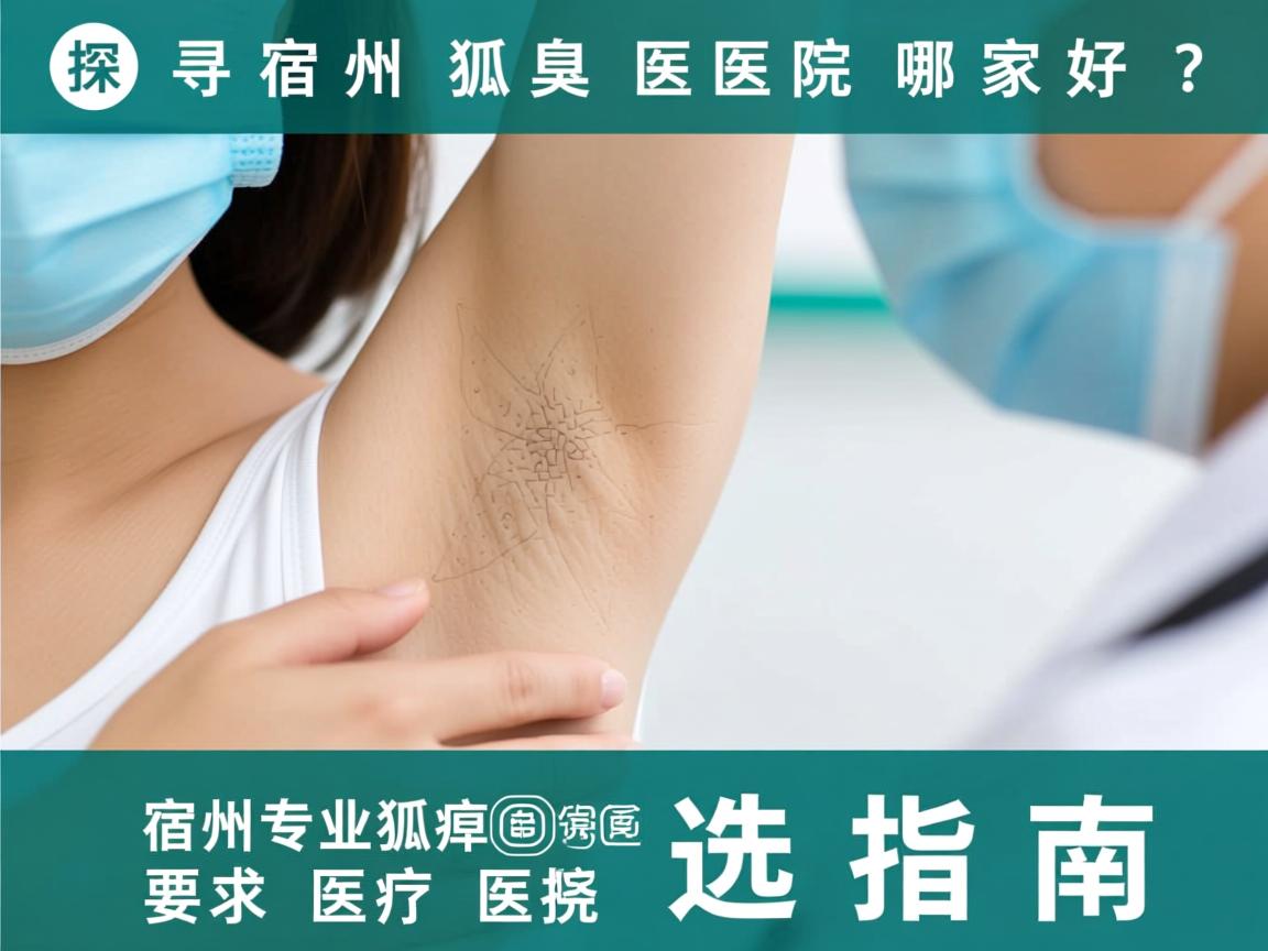 探寻宿州狐臭医院哪家好?宿州专业狐臭医院选择指南 探寻宿州狐臭医院哪家好?宿州专业狐臭医院选择指南