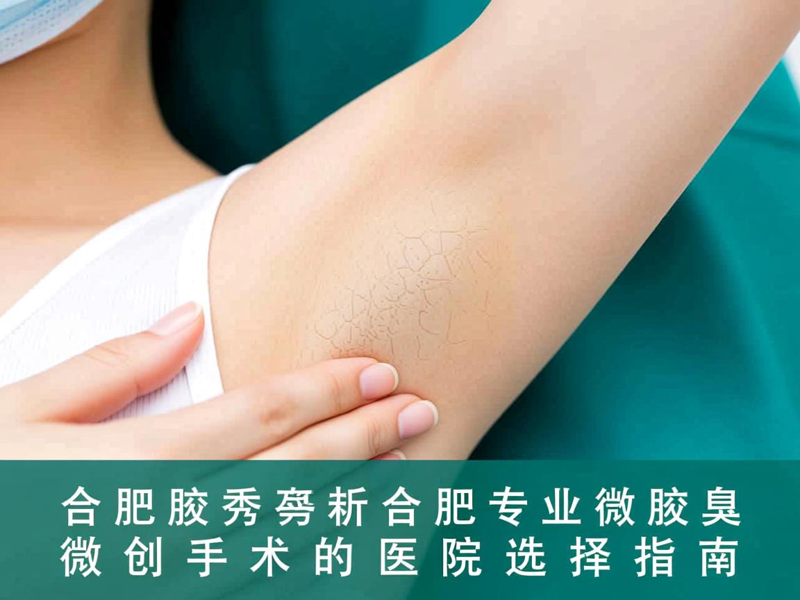 合肥腋秀解析，合肥专业做腋臭微创手术的医院选择指南