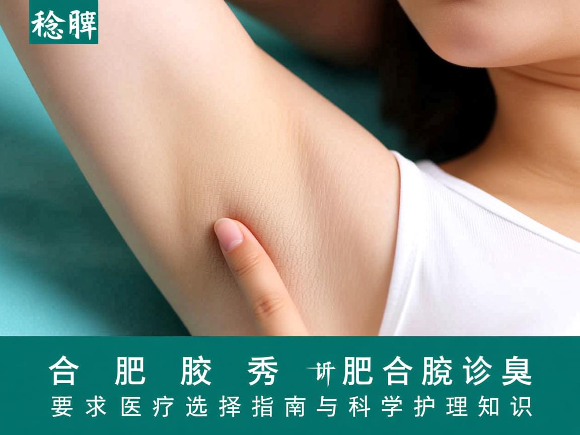合肥腋秀解析，合肥腋臭诊疗选择指南与科学护理知识