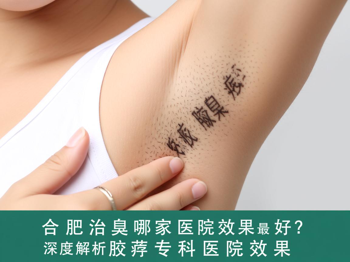 在合肥治疗腋臭哪家医院效果最好？深度解析合肥腋臭专科医院效果