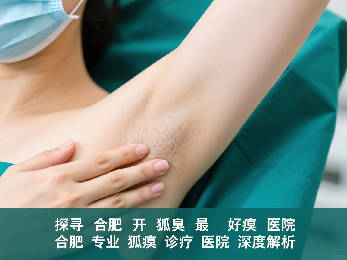 探寻合肥开狐臭最好医院，合肥专业狐臭诊疗医院深度解析