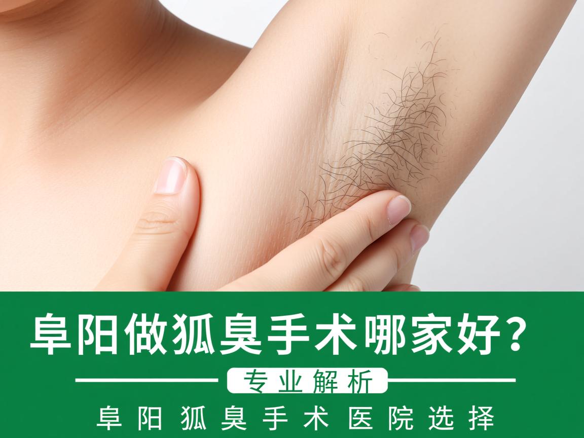 阜阳做狐臭手术哪家好？专业解析阜阳狐臭手术医院选择