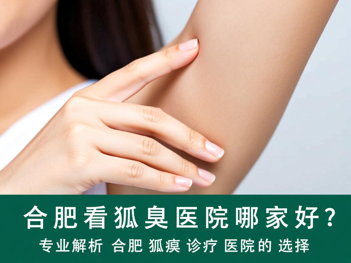 合肥看狐臭医院哪家好？专业解析合肥狐臭诊疗医院的选择