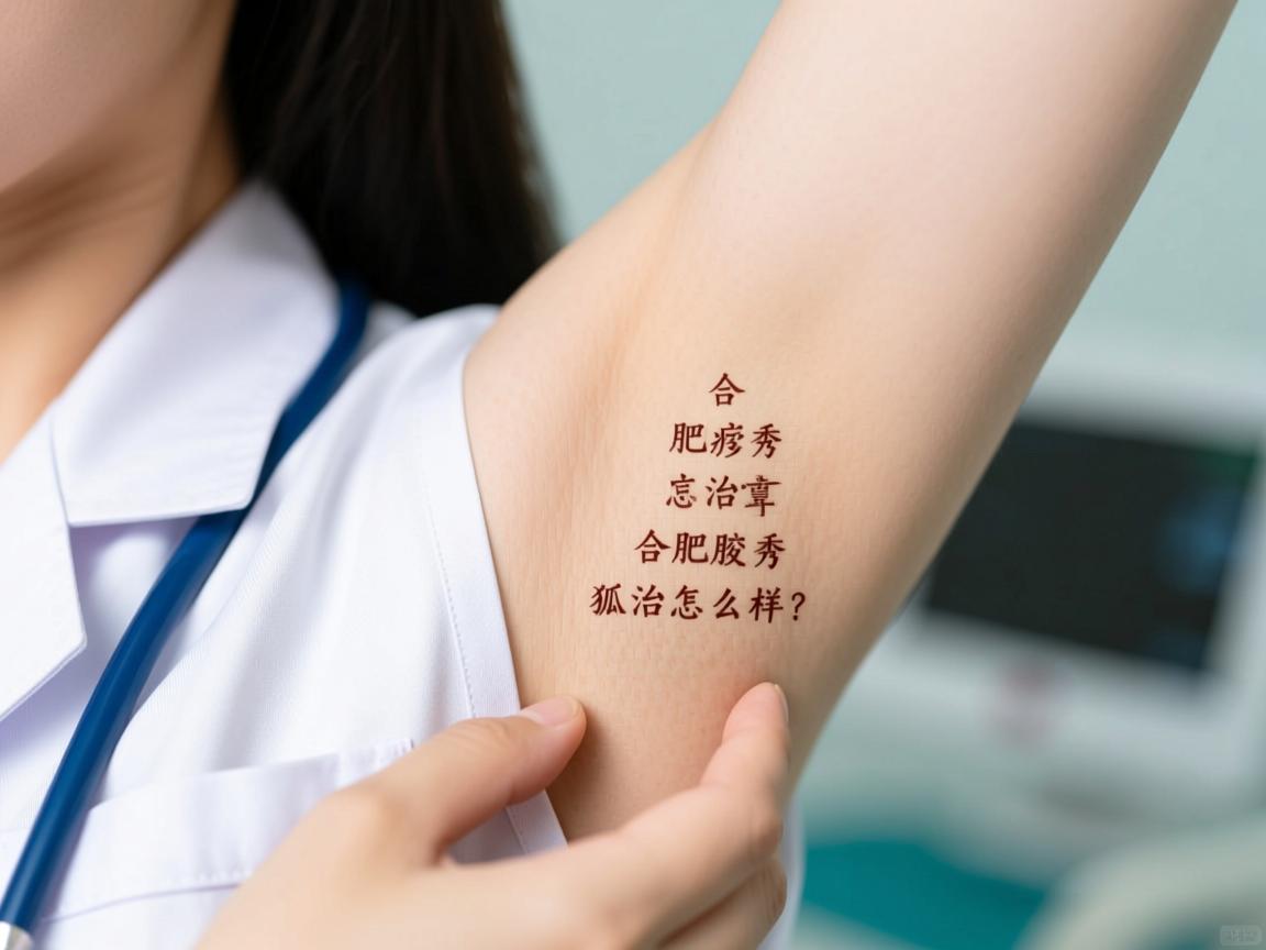 深度解析合肥腋秀治疗狐臭怎么样？合肥腋秀狐臭治疗专业解析