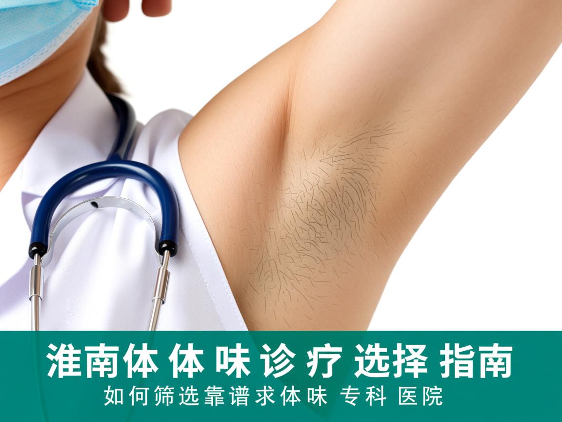 淮南体味诊疗选择指南，如何筛选靠谱的体味专科医院