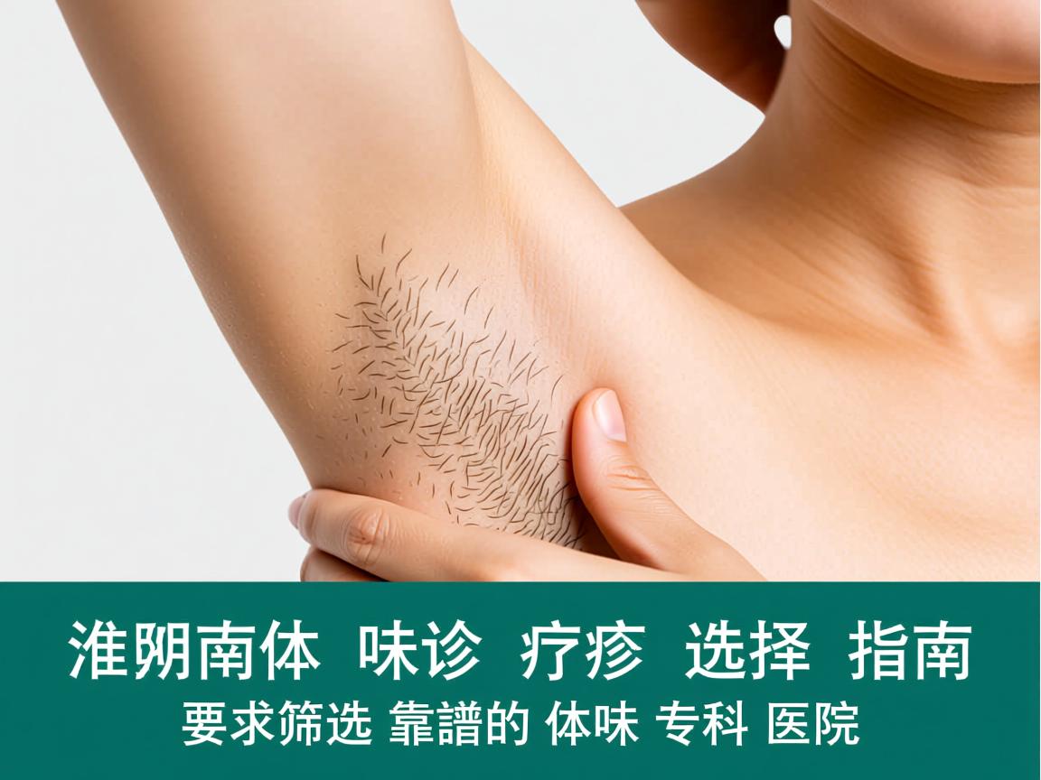 淮南体味诊疗选择指南，如何筛选靠谱的体味专科医院