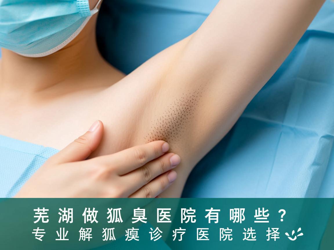 芜湖做狐臭医院有哪些？专业解析狐臭诊疗医院选择