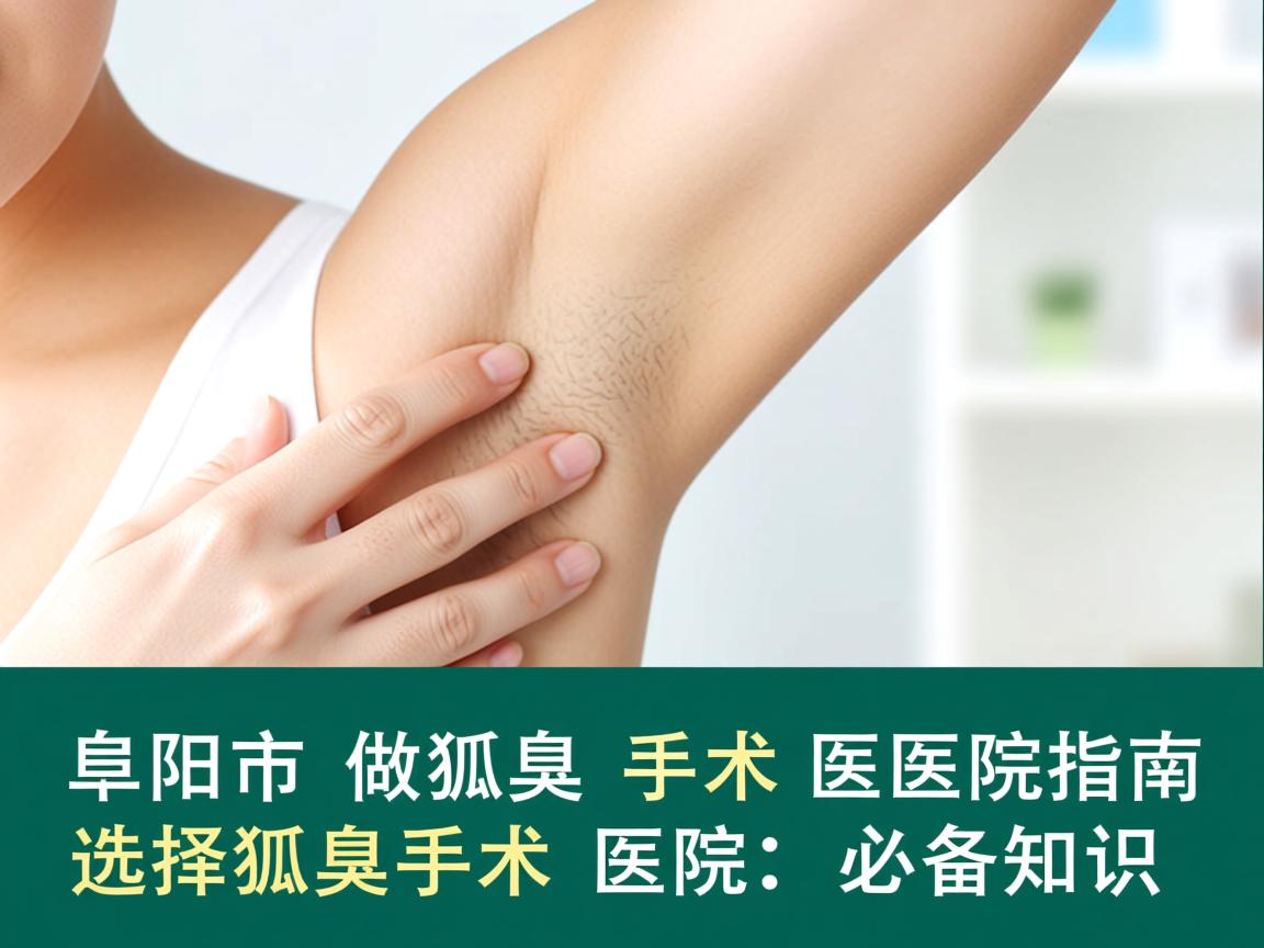 阜阳市做狐臭手术医院指南,选择狐臭手术医院的必备知识 阜阳市做狐臭手术医院指南,选择狐臭手术医院的必备知识