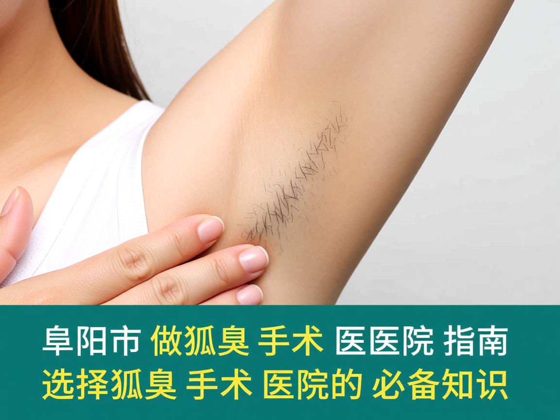 阜阳市做狐臭手术医院指南,选择狐臭手术医院的必备知识 阜阳市做狐臭手术医院指南,选择狐臭手术医院的必备知识