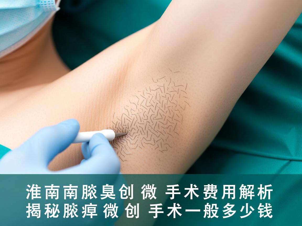 淮南腋臭微创手术费用解析，揭秘腋臭微创手术一般多少钱