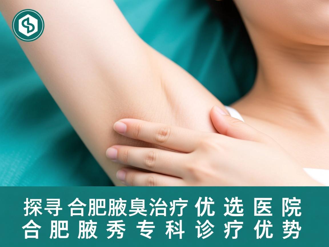 探寻合肥腋臭治疗优选医院，详解合肥腋秀专科诊疗优势