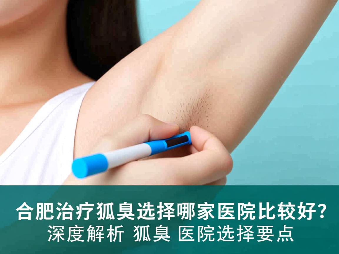 合肥治疗狐臭选择哪家医院比较好？深度解析狐臭医院选择要点