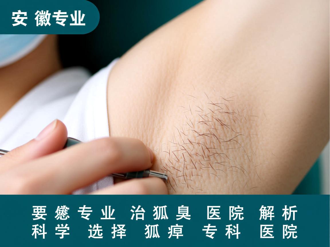 安徽专业治狐臭医院解析，科学选择狐臭专科医院