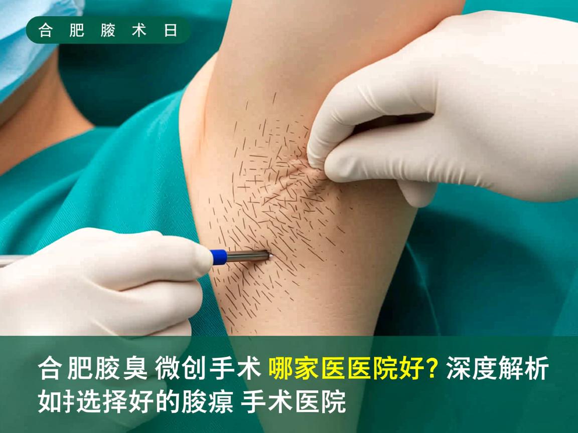 合肥腋臭微创手术哪家医院好?深度解析如何选择好的腋臭手术医院 合肥腋臭微创手术哪家医院好?深度解析如何选择好的腋臭手术医院