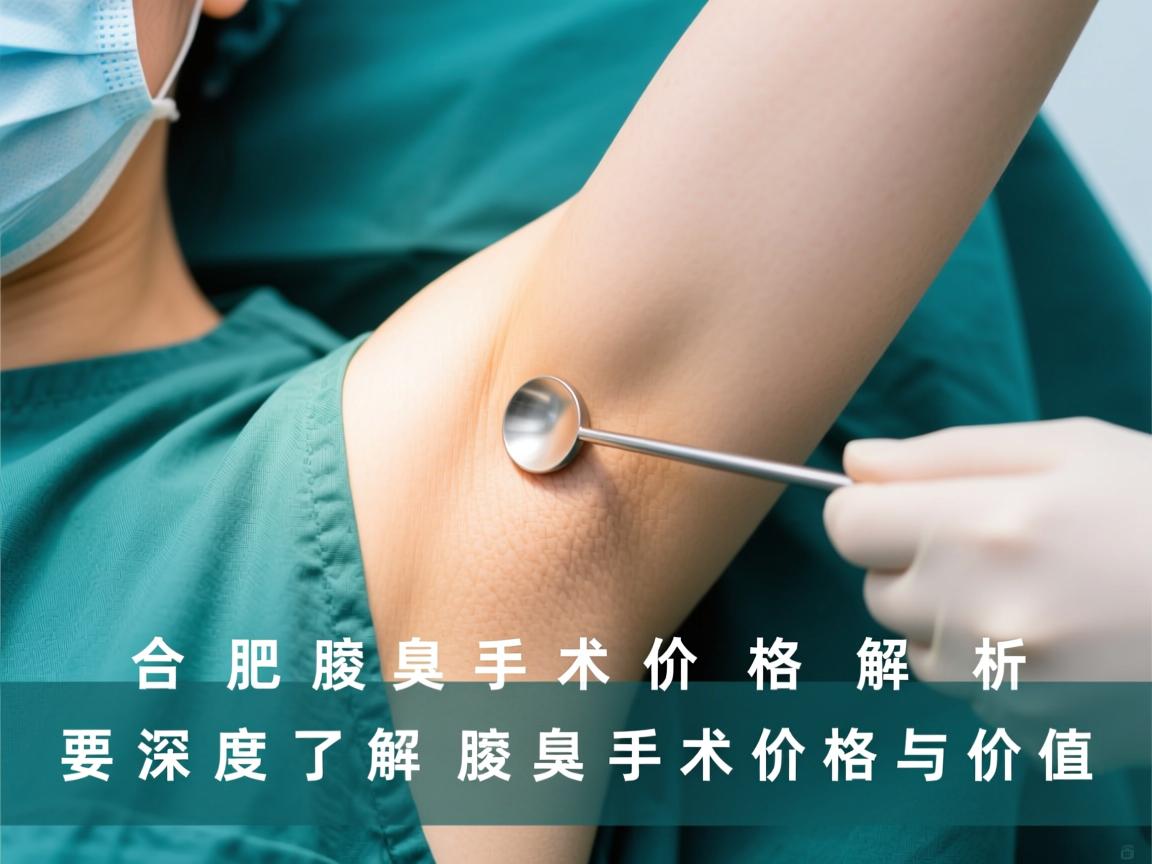 合肥腋臭手术价格解析,深度了解腋臭手术价格与价值 合肥腋臭手术价格解析,深度了解腋臭手术价格与价值