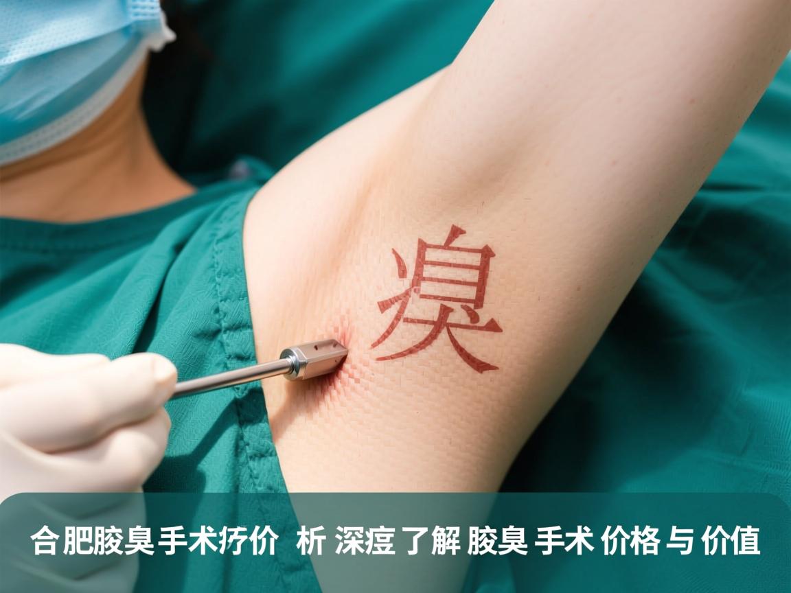 合肥腋臭手术价格解析,深度了解腋臭手术价格与价值 合肥腋臭手术价格解析,深度了解腋臭手术价格与价值