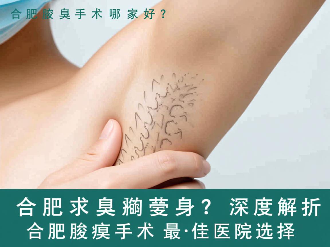合肥腋臭手术哪家好？深度解析合肥腋臭手术最佳医院选择