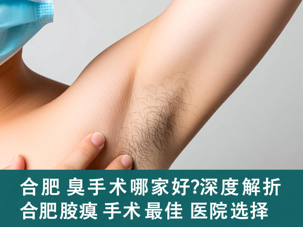 合肥腋臭手术哪家好？深度解析合肥腋臭手术最佳医院选择